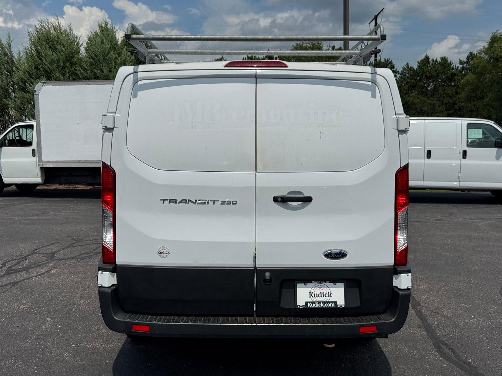 2021 Ford Transit-250 Cargo Van — rear three-quarter view