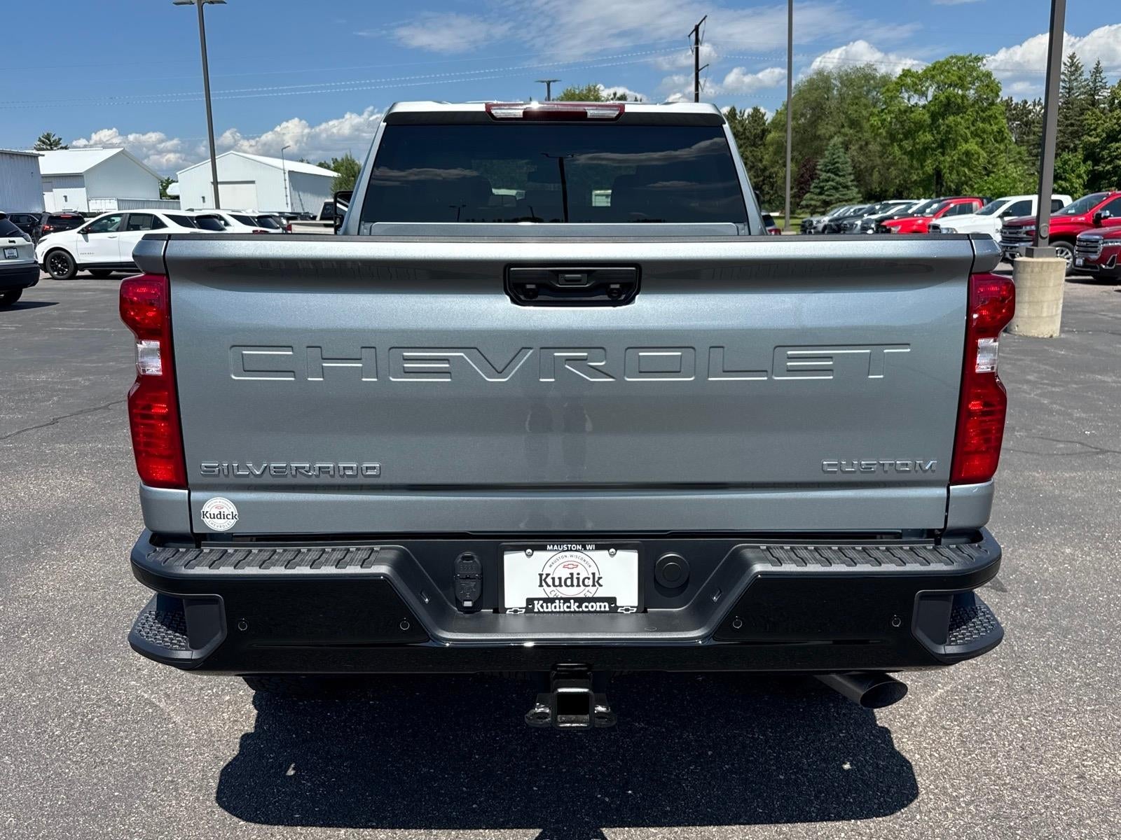 2026 Chevrolet Silverado 2500 HD — rear three-quarter view