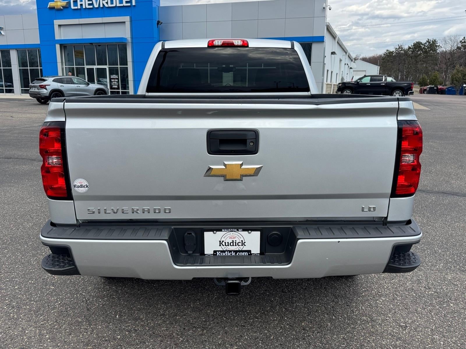 2019 Chevrolet Silverado LD — rear three-quarter view
